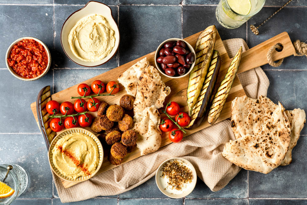 Borrelplank Met Mediterrane Mezze Recept