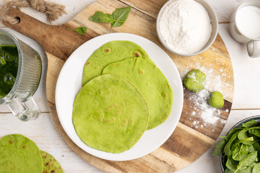 spinazie wraps