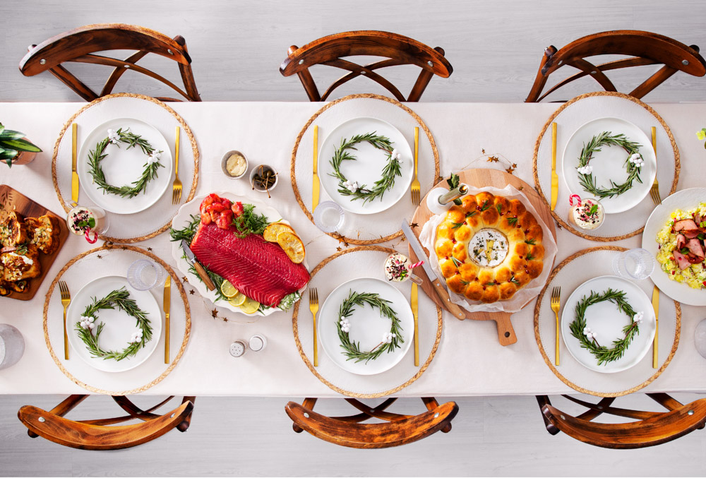 kerst brunchtafel