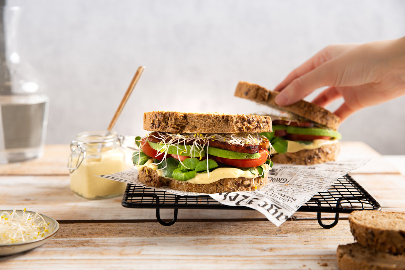 vegan blt