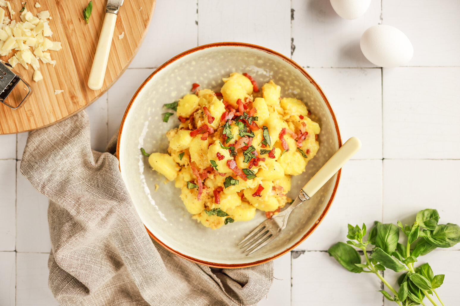 gnocchi carbonara