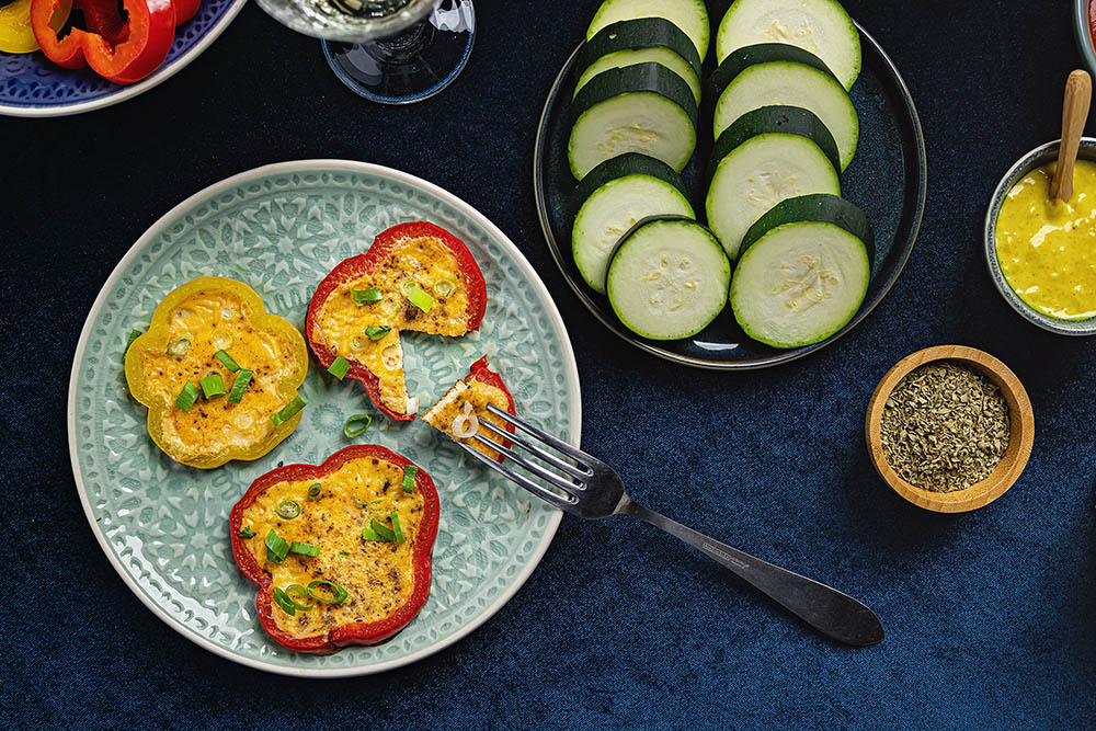 Paprika Omelet Budget Gourmet