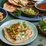 Paratha met pulled oesterzwam en riata-image