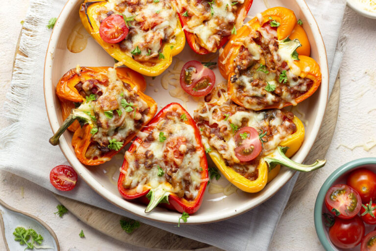 Gevulde paprika uit de oven Eatertainment