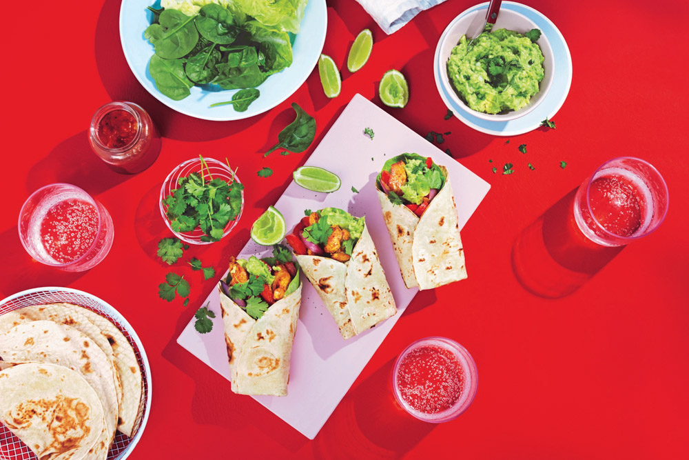 fajita wrap