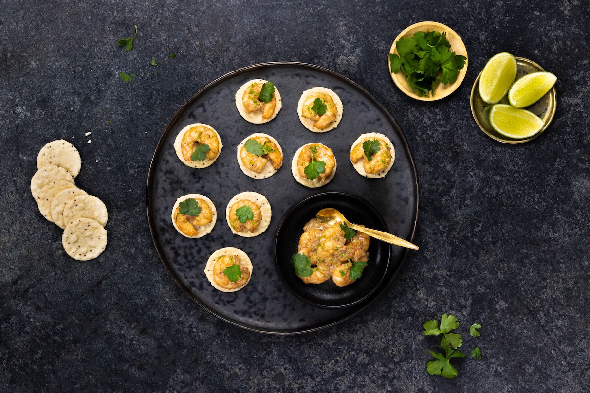 Curry Kokosgarnalen