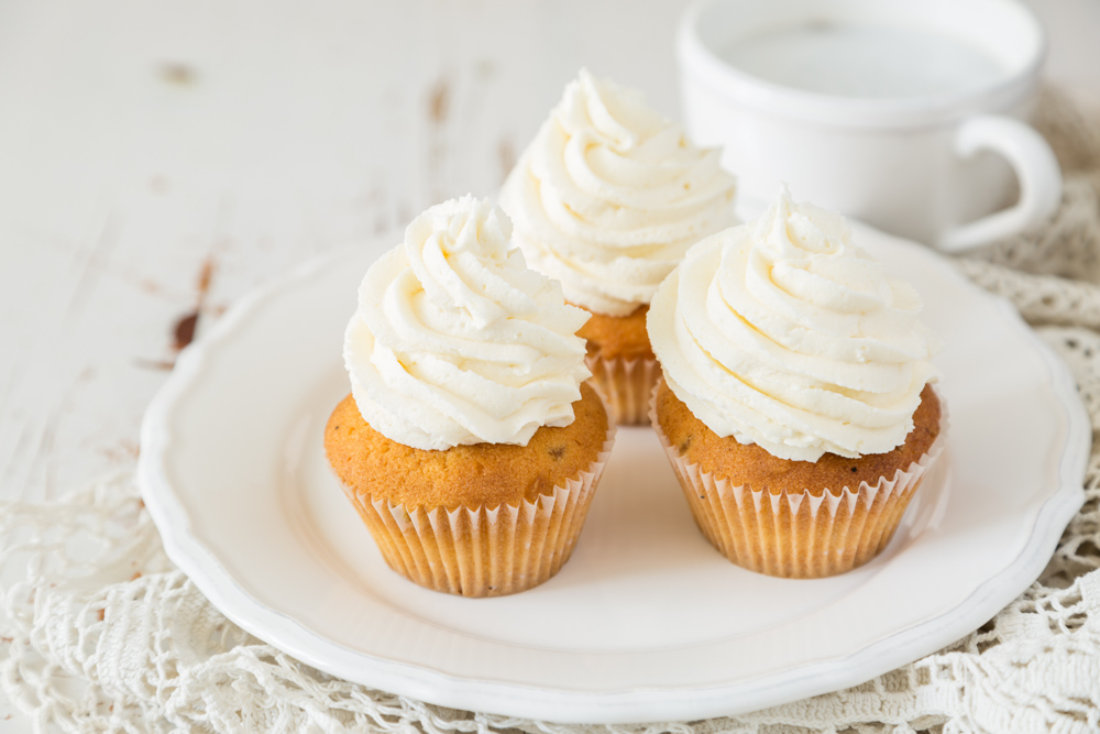 cupcakes met proteïne kwark
