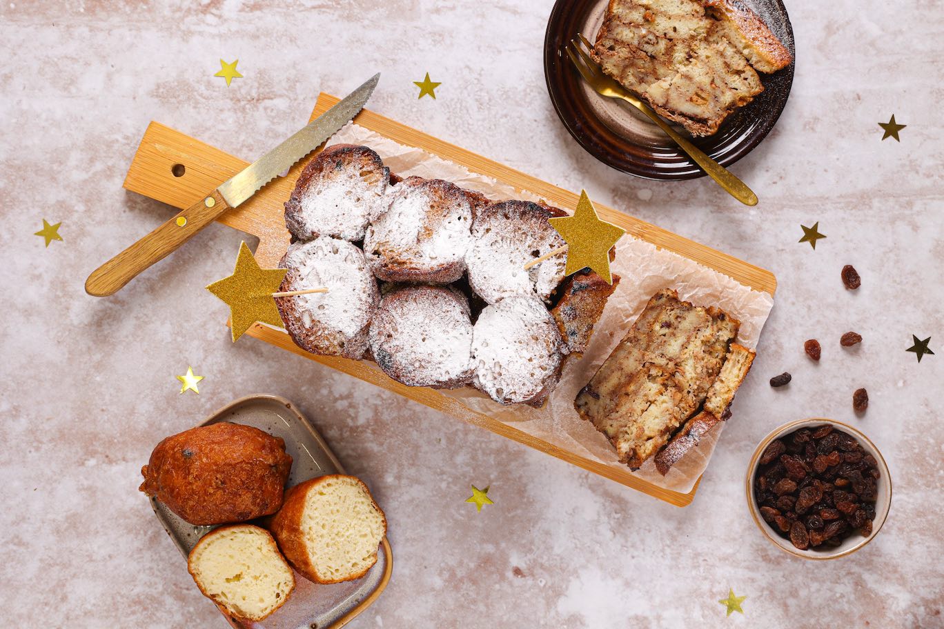 Oliebollenbrood
