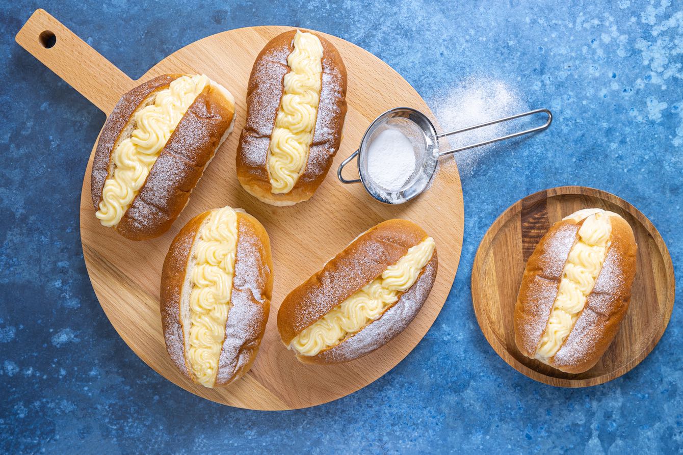 Puddingbroodjes