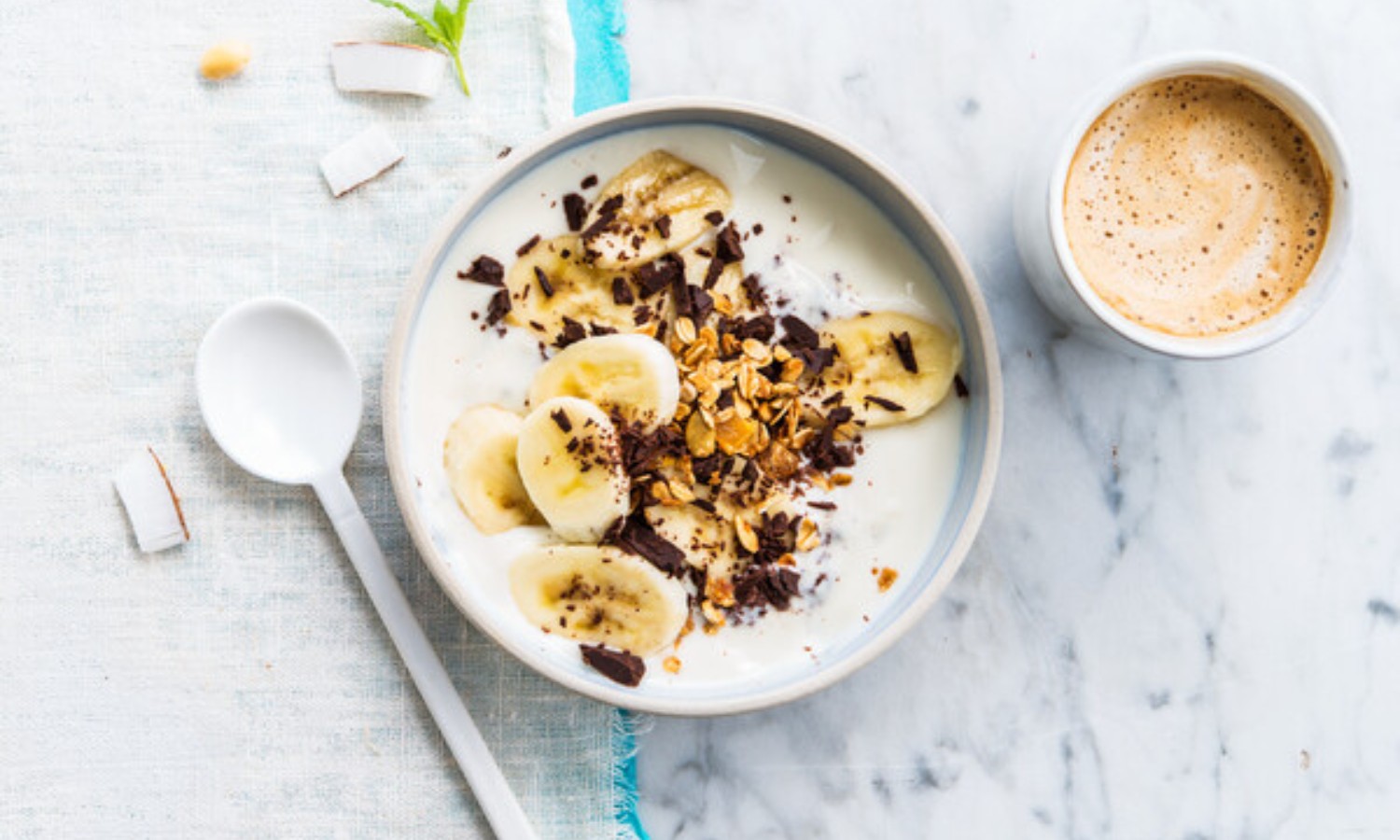 Bananen Chocolade Granola