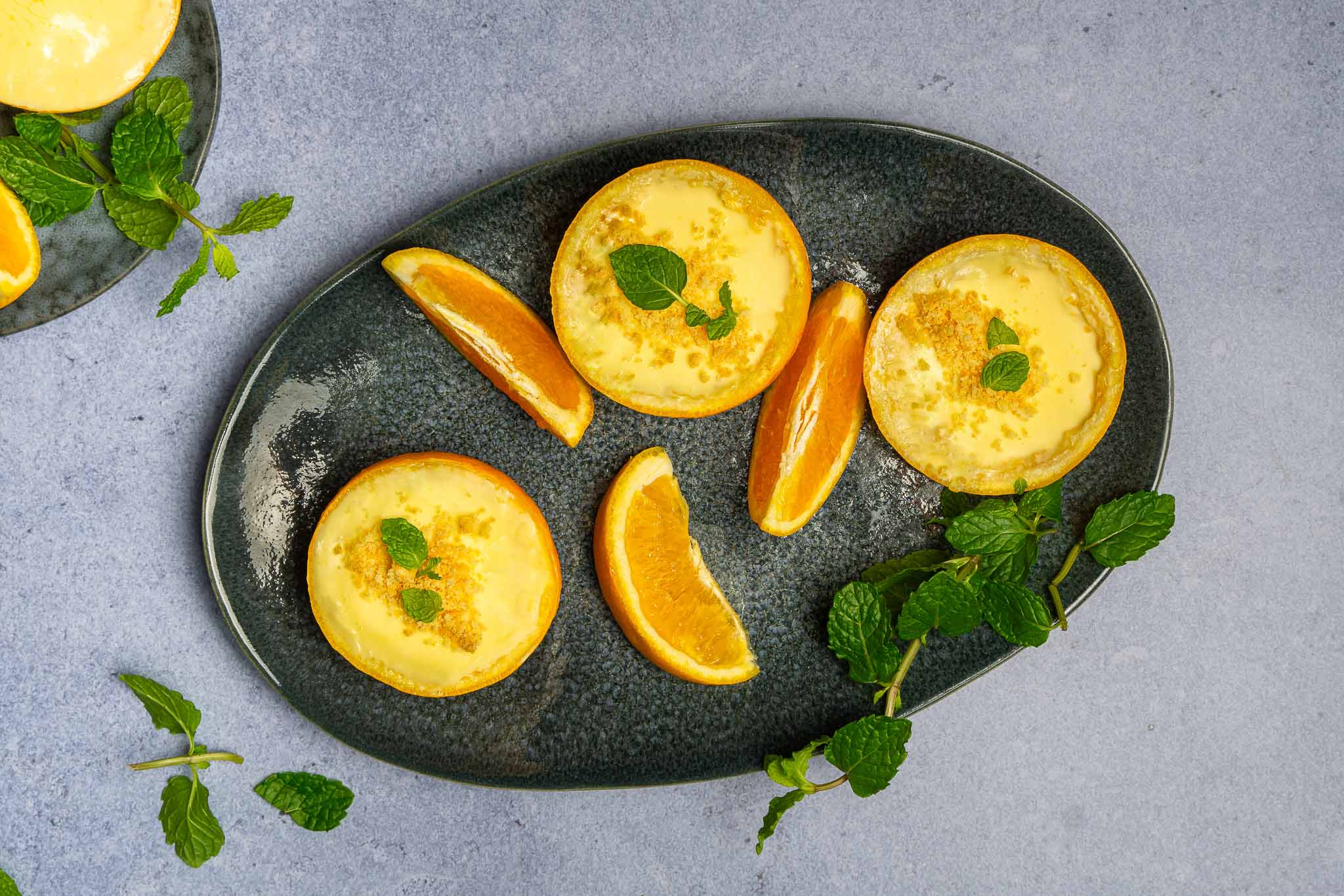 Orange posset