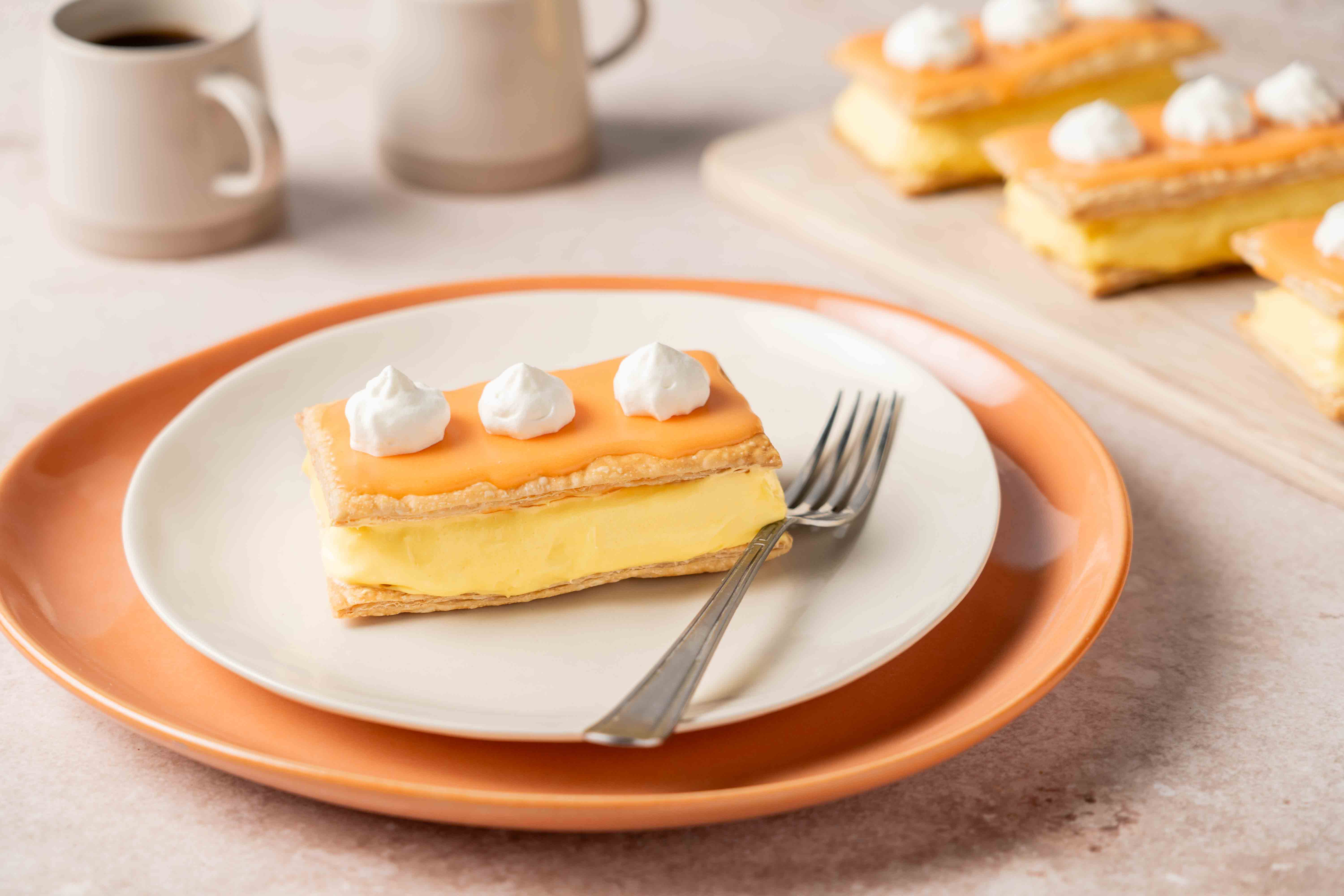 Oranje tompouce