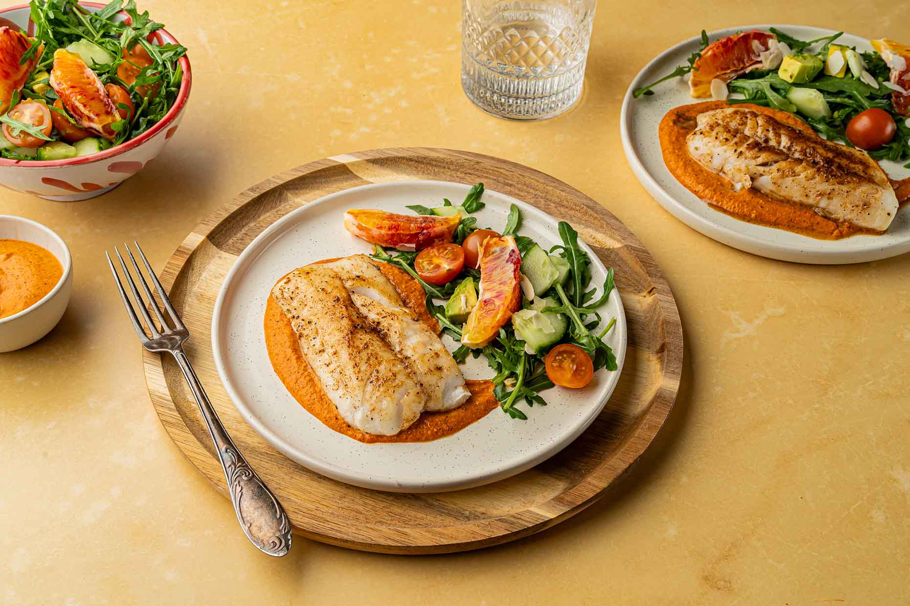 Kabeljauw Met Romesco Saus2