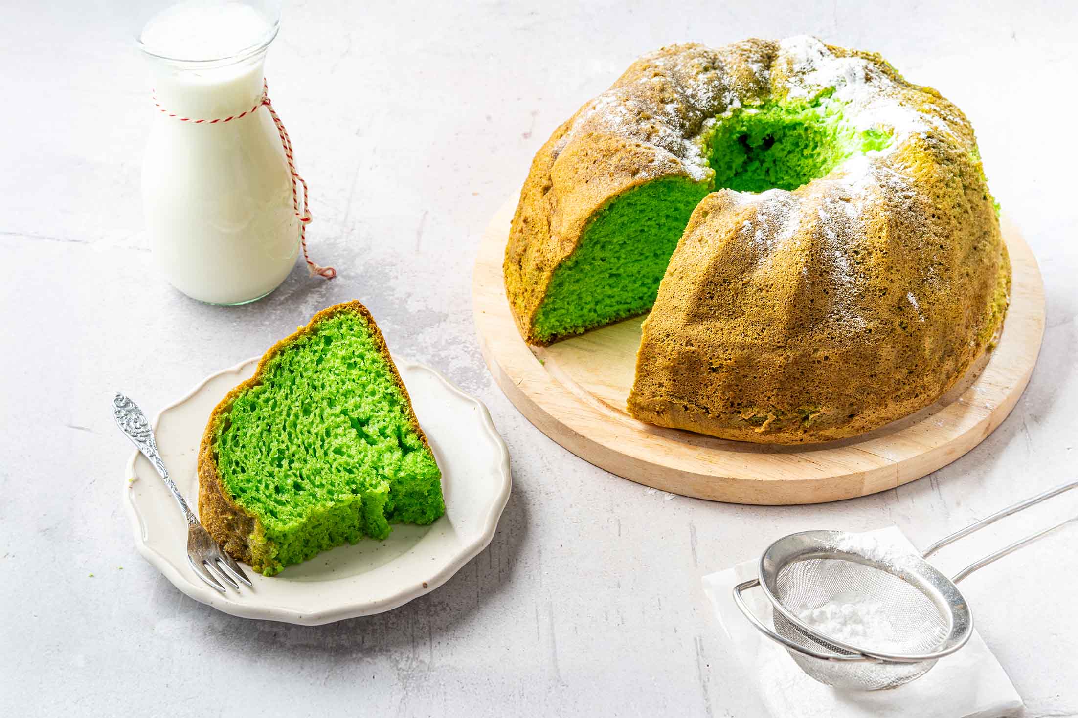 Pandan Cake2