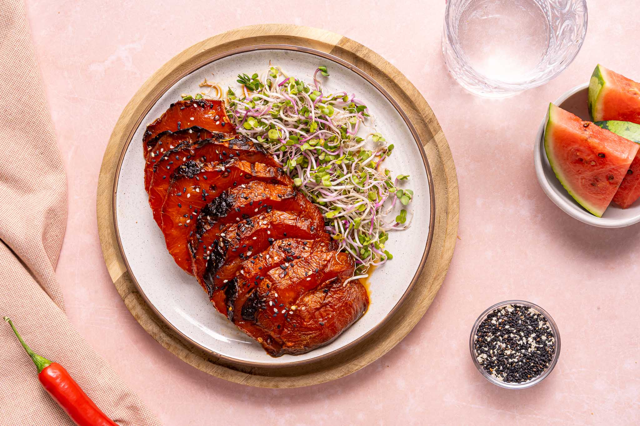 watermeloen steak