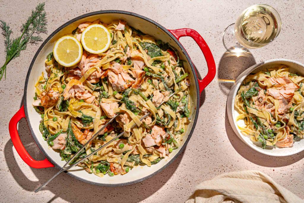 eenpans pasta met romige zalm1 NIEUW 2